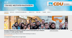 Desktop Screenshot of cdu-westufer.de